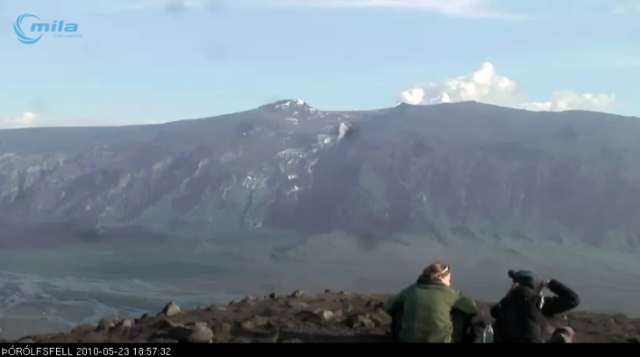 Eyjafjallajökull webcam